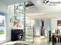 40 S/Steel & Glass Spiral 01 Marretti Stairs Brisbane